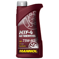 MANNOL MN8104-1 MTF-4 Getriebeoel 75W-80 Schaltgetriebe API GL-4 1L MANNOL MN8104-1 MTF-4 Getriebeoel 75W-80 Schaltgetriebe API GL-4 1L