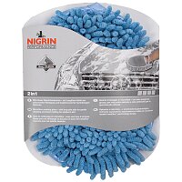 NIGRIN 71110 Performance Microfaser Waschhandschuh 1 Stück NIGRIN 71110 Performance Microfaser Waschhandschuh 1 Stück