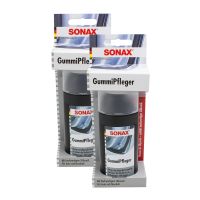 2x SONAX 03400000 GummiPfleger Rubber Care 100ml 2x SONAX 03400000 GummiPfleger Rubber Care 100ml