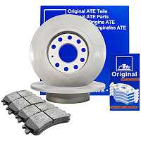 2x ATE BREMSSCHEIBEN + BREMSBELÄGE SET VORNE OPEL CORSA B 1.4 i 2x ATE BREMSSCHEIBEN + BREMSBELÄGE SET VORNE OPEL CORSA B 1.4 i