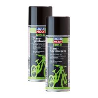 2x LIQUI MOLY 6058 Bike Glanz-Sprühwachs E-Bike Fahrrad Versiegelung Pflege 400 2x LIQUI MOLY 6058 Bike Glanz-Sprühwachs E-Bike Fahrrad Versiegelung Pflege 400