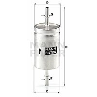 Kraftstofffilter - WK 512 MANN-FILTER Kraftstofffilter - WK 512 MANN-FILTER