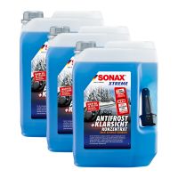 3x SONAX 02325050 XTREME AntiFrost+KlarSicht Konzentrat Scheiben Frostschutz 5L 3x SONAX 02325050 XTREME AntiFrost+KlarSicht Konzentrat Scheiben Frostschutz 5L