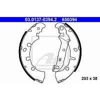Bremsbackensatz - 03.0137-0394.2 ATE Bremsbackensatz - 03.0137-0394.2 ATE