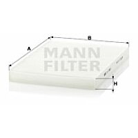Filter, Innenraumluft - CU 2882 MANN-FILTER Filter, Innenraumluft - CU 2882 MANN-FILTER