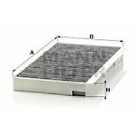 Filter, Innenraumluft adsotop - CUK 3139 MANN-FILTER Filter, Innenraumluft adsotop - CUK 3139 MANN-FILTER