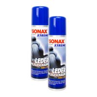 2x SONAX 02891000 XTREME LederPflegeSchaum NanoPro Silikonfrei 250ml 2x SONAX 02891000 XTREME LederPflegeSchaum NanoPro Silikonfrei 250ml