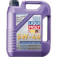 LIQUI MOLY 3864 Leichtlauf High Tech Motoröl 5W-40 5L LIQUI MOLY 3864 Leichtlauf High Tech Motoröl 5W-40 5L