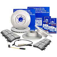 ATE ORIGINAL POWER DISC BREMSENSET KOMPLETT VORNE + HINTEN BMW 3 E30 320i, 318 is ATE ORIGINAL POWER DISC BREMSENSET KOMPLETT VORNE + HINTEN BMW 3 E30 320i, 318 is