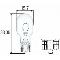 Glühlampe, Blinkleuchte - 8GA 008 246-001 HELLA Glühlampe, Blinkleuchte - 8GA 008 246-001 HELLA
