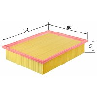 Luftfilter - 1 457 433 714 BOSCH Luftfilter - 1 457 433 714 BOSCH