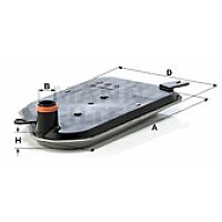 Hydraulikfilter, Automatikgetriebe - H 2826 KIT MANN-FILTER Hydraulikfilter, Automatikgetriebe - H 2826 KIT MANN-FILTER