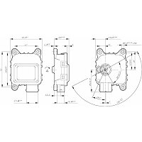 Stellelement, Leuchtweiteregulierung - 0 132 801 141 BOSCH Stellelement, Leuchtweiteregulierung - 0 132 801 141 BOSCH