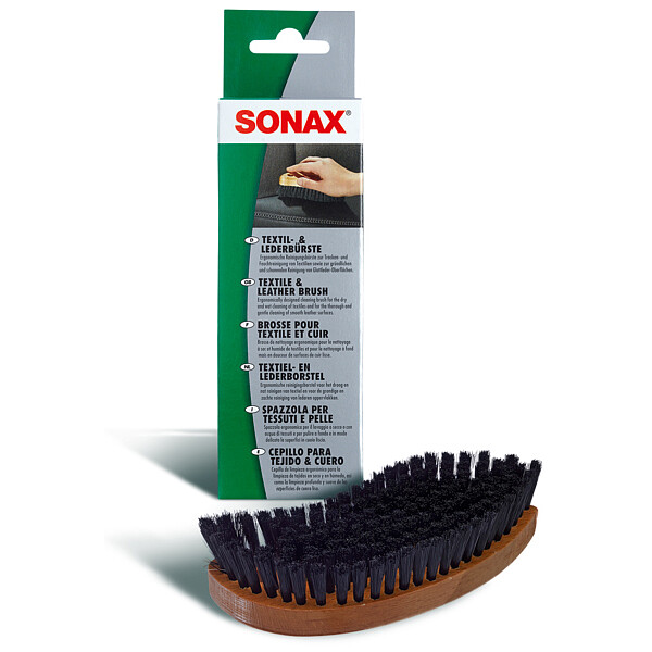 SONAX 04167410 Textil & LederBürste Textilbürste