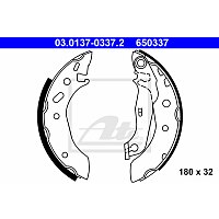 Bremsbackensatz - 03.0137-0337.2 ATE Bremsbackensatz - 03.0137-0337.2 ATE