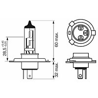 Glühlampe, Hauptscheinwerfer - 1 987 302 441 BOSCH Glühlampe, Hauptscheinwerfer - 1 987 302 441 BOSCH