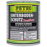 PETEC UNTERBODENSCHUTZ BITUMEN PINSELDOSE streichbar SCHWARZ 1.000 ML 73100 PETEC UNTERBODENSCHUTZ BITUMEN PINSELDOSE streichbar SCHWARZ 1.000 ML 73100