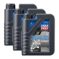 3x LIQUI MOLY 1500 Motorbike 4T RacingMotoröl 20W-50 1L 3x LIQUI MOLY 1500 Motorbike 4T RacingMotoröl 20W-50 1L