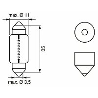 Glühlampe, Nebelscheinwerfer - 1 987 302 211 BOSCH Glühlampe, Nebelscheinwerfer - 1 987 302 211 BOSCH
