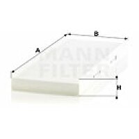 Filter, Innenraumluft - CU 3955 MANN-FILTER Filter, Innenraumluft - CU 3955 MANN-FILTER