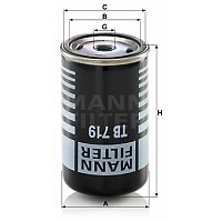 Lufttrocknerpatrone, Druckluftanlage - TB 719 MANN-FILTER Lufttrocknerpatrone, Druckluftanlage - TB 719 MANN-FILTER
