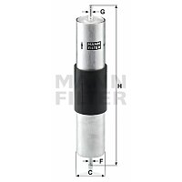 Kraftstofffilter - WK 516/1 MANN-FILTER Kraftstofffilter - WK 516/1 MANN-FILTER