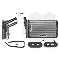 Wärmetauscher, Innenraumheizung *** IR PLUS *** - 58006060 VAN WEZEL Wärmetauscher, Innenraumheizung *** IR PLUS *** - 58006060 VAN WEZEL