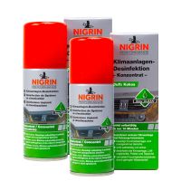 2x NIGRIN 72979 Klimaanlagen Desinfektion Konzentrat Kokos Duft 100ml 2x NIGRIN 72979 Klimaanlagen Desinfektion Konzentrat Kokos Duft 100ml