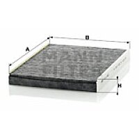 Filter, Innenraumluft adsotop - CUK 2862 MANN-FILTER Filter, Innenraumluft adsotop - CUK 2862 MANN-FILTER