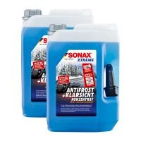2x SONAX 02325050 XTREME AntiFrost+KlarSicht Konzentrat Scheiben Frostschutz 5L 2x SONAX 02325050 XTREME AntiFrost+KlarSicht Konzentrat Scheiben Frostschutz 5L