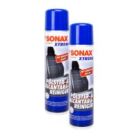 2x SONAX 02063000 XTREME Polster- & AlcantaraReiniger Treibgasfrei Polsterreinig 2x SONAX 02063000 XTREME Polster- & AlcantaraReiniger Treibgasfrei Polsterreinig