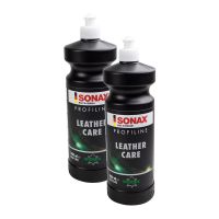 2x SONAX 02823000 PROFILINE LeatherCare Lederpflege Leder Care Wachsfrei 1L 2x SONAX 02823000 PROFILINE LeatherCare Lederpflege Leder Care Wachsfrei 1L