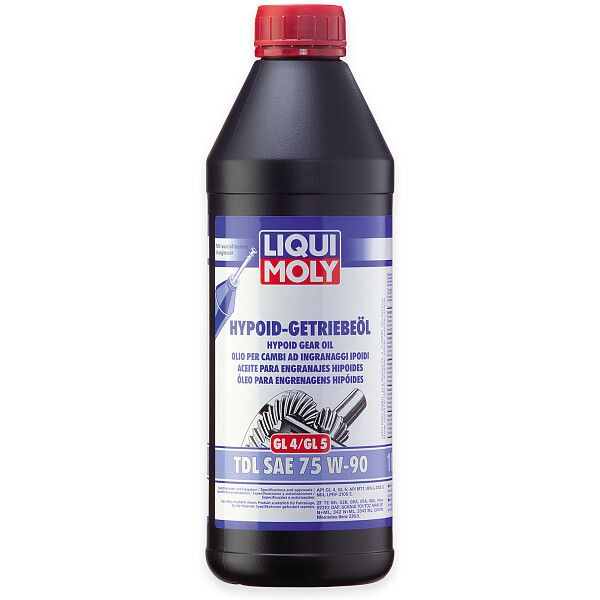 LIQUI MOLY 1407 Hypoid-Getriebeöl TDL SAE 75W-90 1L