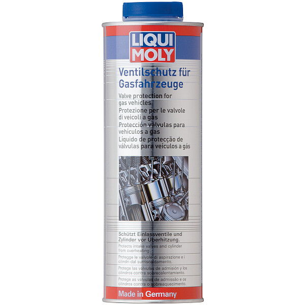 LIQUI MOLY 4012 Ventilschutz für Gasfahrzeuge Ventil-Schutz Additiv 1L