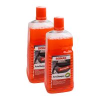 2x SONAX 03145410 AutoShampoo Konzentrat pH-neutral 2L 2x SONAX 03145410 AutoShampoo Konzentrat pH-neutral 2L