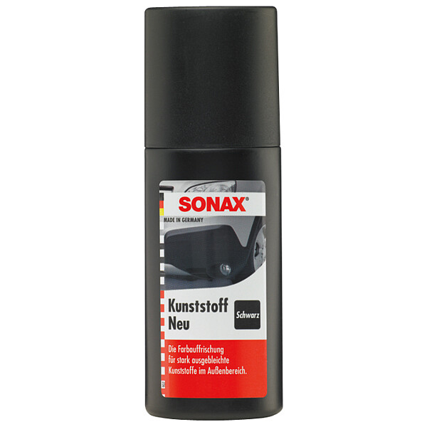 SONAX 04091000 Kunststoff Neu Schwarz Kunststoffpflege 100ml