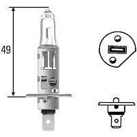Glühlampe, Fernscheinwerfer - 8GH 002 089-133 HELLA Glühlampe, Fernscheinwerfer - 8GH 002 089-133 HELLA