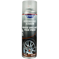 PRESTO REIFENGLANZ-SCHAUM REIFEN GLANZ SCHAUM REINIGER PFLEGE 500 ML 157189 PRESTO REIFENGLANZ-SCHAUM REIFEN GLANZ SCHAUM REINIGER PFLEGE 500 ML 157189