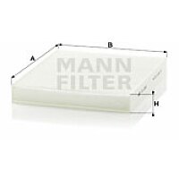 Filter, Innenraumluft - CU 2545 MANN-FILTER Filter, Innenraumluft - CU 2545 MANN-FILTER
