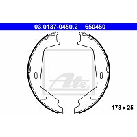 Bremsbackensatz, Feststellbremse - 03.0137-0450.2 ATE Bremsbackensatz, Feststellbremse - 03.0137-0450.2 ATE