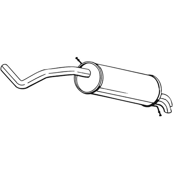 Bosal 278-107 Endschalld/ämpfer