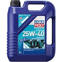 LIQUI MOLY 25027 Marine 4T Motoröl 25W-40 5L LIQUI MOLY 25027 Marine 4T Motoröl 25W-40 5L