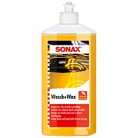 SONAX 03132000 Wasch & Wax Lackpflege Carnaubawachs 500ml SONAX 03132000 Wasch & Wax Lackpflege Carnaubawachs 500ml