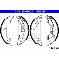 Bremsbackensatz - 03.0137-0360.2 ATE Bremsbackensatz - 03.0137-0360.2 ATE