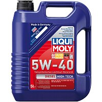 LIQUI MOLY 1332 Diesel High Tech 5W-40 Motoröl FORD VW 5L LIQUI MOLY 1332 Diesel High Tech 5W-40 Motoröl FORD VW 5L