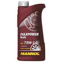 MANNOL MN8102-1 Maxpower 4x4 75W-140 Getriebeoel API GL 5 LS 1L MANNOL MN8102-1 Maxpower 4x4 75W-140 Getriebeoel API GL 5 LS 1L