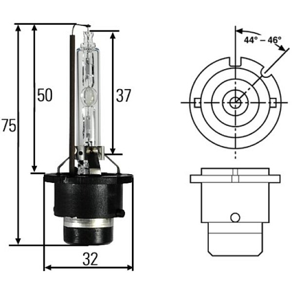 Glühlampe, Arbeitsscheinwerfer - 8GS 007 949-261 HELLA