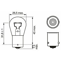 Glühlampe, Blinkleuchte - 1 987 302 213 BOSCH Glühlampe, Blinkleuchte - 1 987 302 213 BOSCH