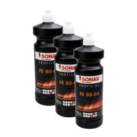 3x SONAX 03193000 ProfiLine FS 05-04 Schleif Politur 1L 3x SONAX 03193000 ProfiLine FS 05-04 Schleif Politur 1L