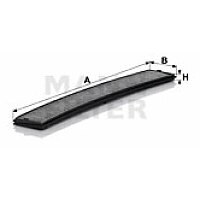 Filter, Innenraumluft adsotop - CUK 6724 MANN-FILTER Filter, Innenraumluft adsotop - CUK 6724 MANN-FILTER